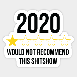 Would not recommend this shitshow Sticker